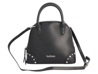 Cartera Barbara Bags Simil Cuero Con Correa Desmontable