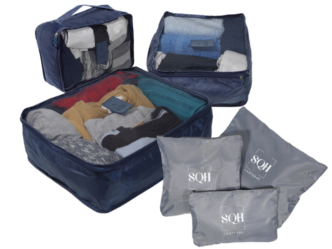 Set organizador de valija x 6