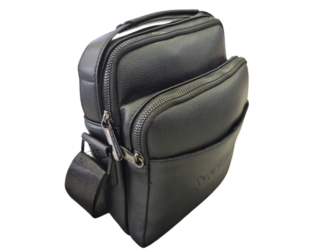 Morral Wanderlust Black PU Unisex