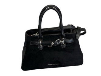 Cartera Good Company Ecocuero C/frente De Gamuza